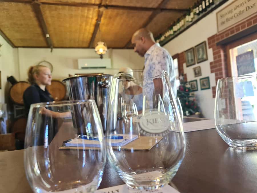 A Barossa Valley pickup: Wine and Heritage Tour, Local Guide - First tasting stops: boutique wineries and local character