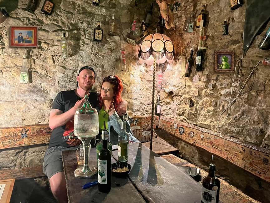 Absinthe Tasting Prague: Historic Cellar Experience - Starting with the Green Fairy, without the usual myths