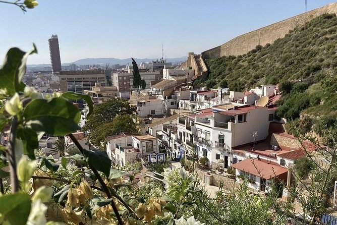 Alicante Historic Small Group Tour with Tapas Tasting - Walking down through Santa Cruz