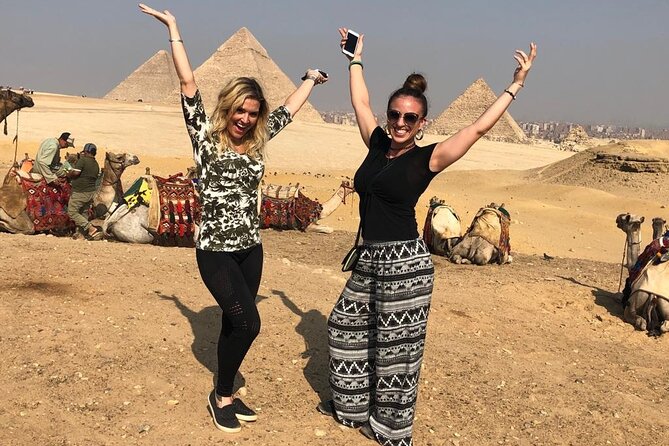 All Inclusive 2-Day Ancient Egypt and Old Cairo Highlights Tour - Day one: Giza, the pyramid fields, and Memphis