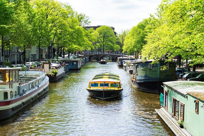 Amsterdam: Historic City Sightseeing Canal Cruise - Westerkerk and the western canal belt