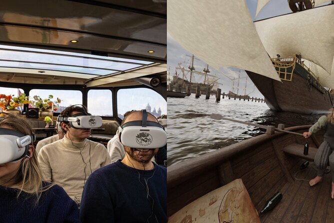Amsterdam: Luxury Canal Cruise with Historic VR Experience - Key points to know before you book
