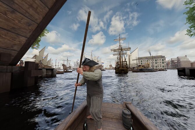 Amsterdam: Luxury Canal Cruise with Historic VR Experience - The audio and VR language setup