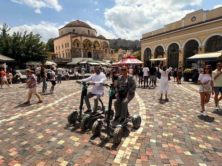 Ancient Athens Electric ATV Scooter Tour - Seeing the Acropolis and Odeon of Herodes Atticus