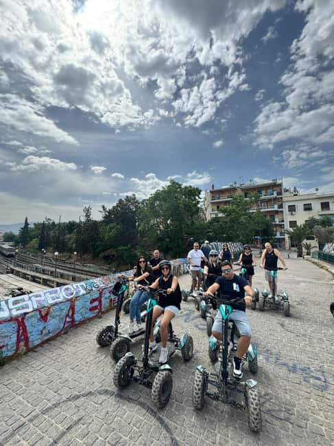 Ancient Athens Electric ATV Scooter Tour - Monastiraki, Hadrian’s Library, and the Roman Agora