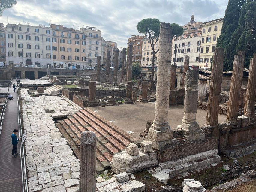 Ancient Rome: Archeological area Largo Argentina - Imperial and medieval layers