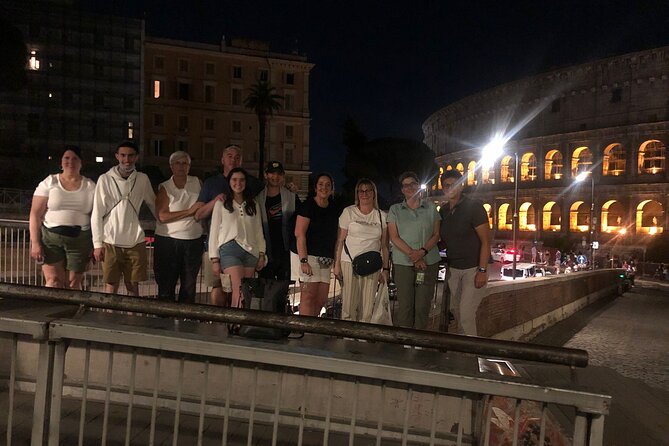 Ancient Rome at Twilight Walking Tour - Finishing in front of the Colosseum