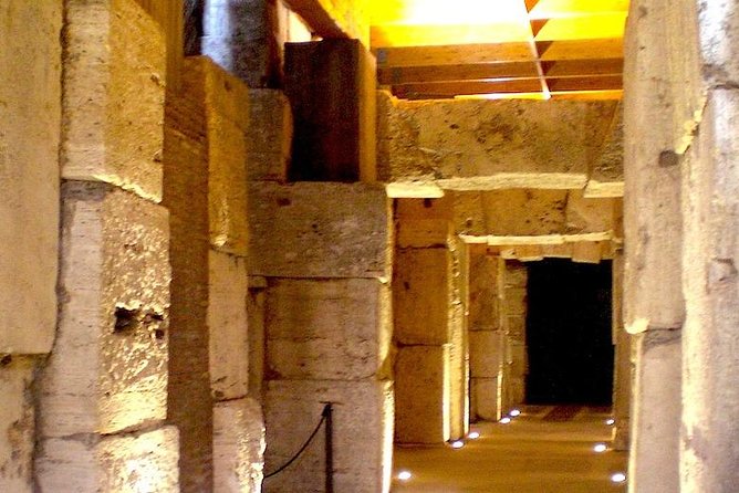 Ancient Rome: Colosseum Underground Group Tour - Group size, walking, and what to carry
