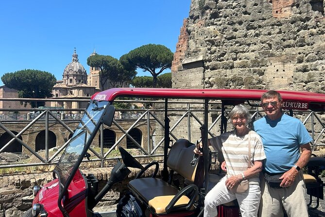 Ancient Rome Tour in a Golf Cart - Seeing the Colosseum without entering
