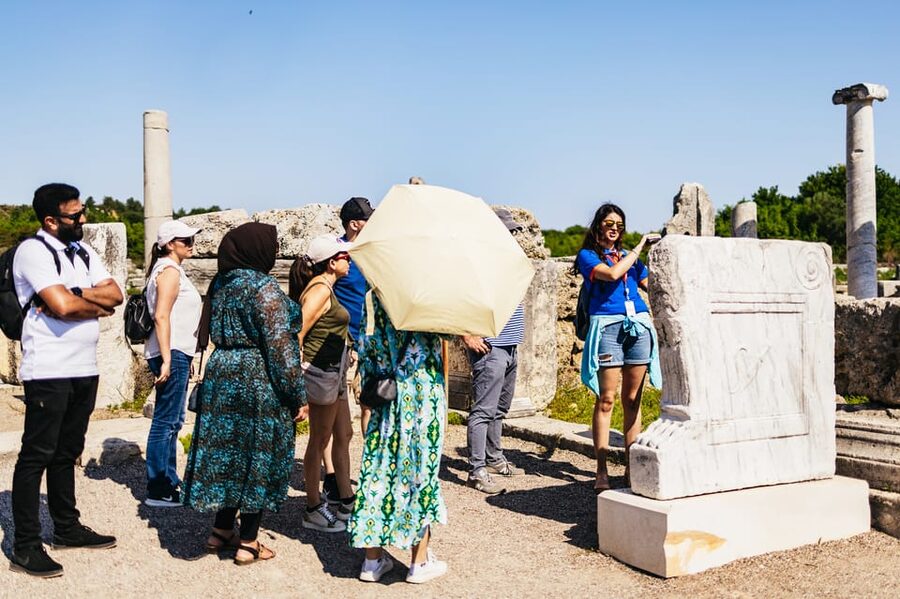 Antalya: Ancient Perge, Aspendos Theater & City of Side Tour - A riverside Turkish lunch