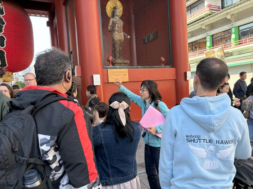 Asakusa: 3.5-hour Big-picture History Walk - Kaminarimon and Nakamise Shopping Street