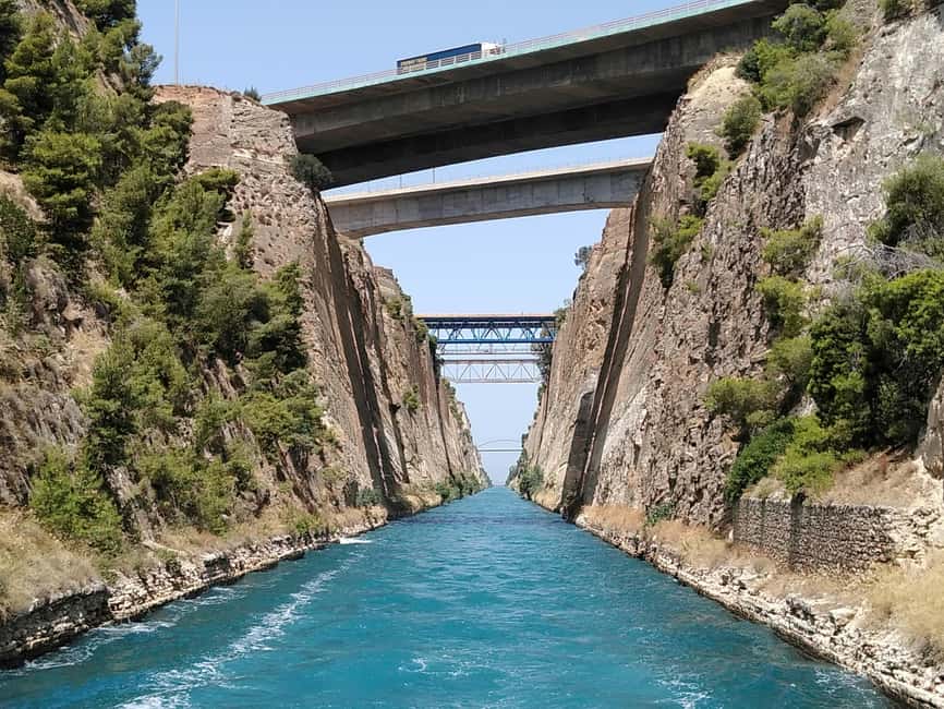 Athens: Ancient Corinth & Nafplion Guided Premium Tour - The coach ride from Athens