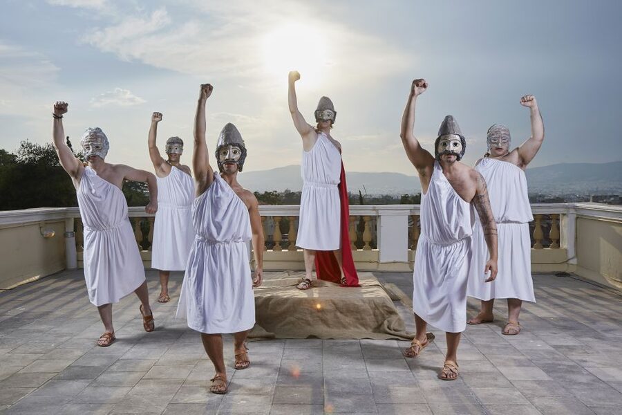 Athens: Ancient Greek Theater Performance - A comic time trip beneath the Acropolis