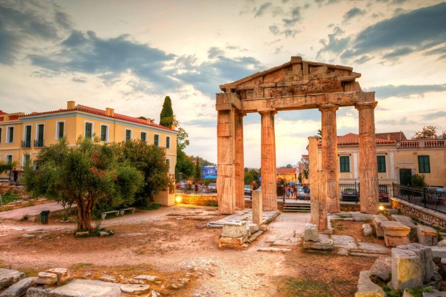 Athens: Roman Agora & Ancient Agora E-ticket & 2 Audio Tours - Reaching the Ancient Agora through Thissio