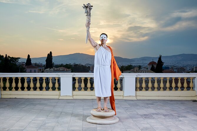 Athens Skip the Line: Open Air Ancient Greek Theatre Performance - A rooftop stage beneath the Acropolis