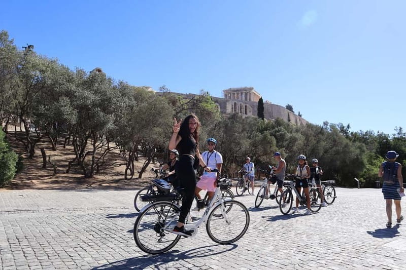 Athens: Small Group E-Bike Tour of Historic Highlights - Starting near the Acropolis Museum