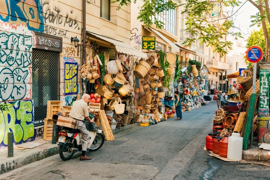 Athens: The History of Greek Mythology Private Tour - Varvakios Market and the everyday city
