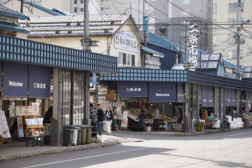Authentic Sapporo: Nijo Market Seafood Lunch & History Tour - The Sosei East Area and the route less often explained