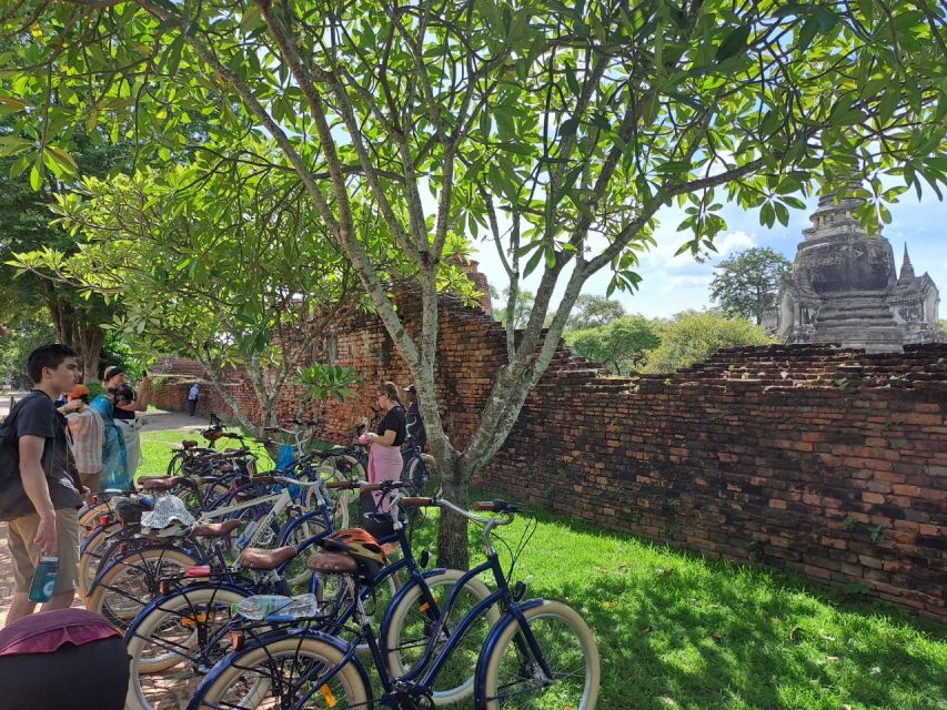 Ayutthaya City and Historical Park Bike Tour - What the $47 price includes