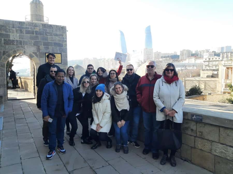 Baku: Historic and Modern Baku Tour ( Day & NIght Tour) - Upland Park and the funicular ride
