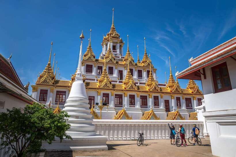 Bangkok: Backstreets and Historic Temples Bike Tour - Baan Bu and the old train depot