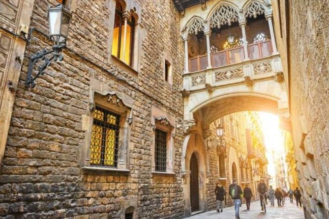 Barcelona 1.5h Private Old Town, Gothic & Ramblas Walking Tour - Barcelona Cathedral and the quiet square at Sant Felip Neri