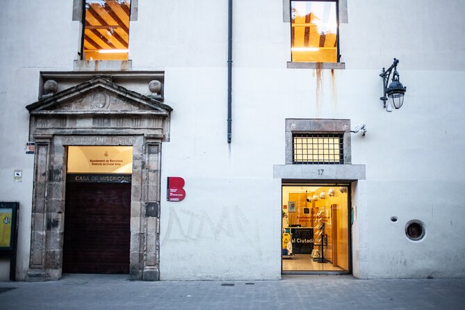 Barcelona El Raval Dark History Walking Tour - Finishing at Jardins de les Tres Xemeneies