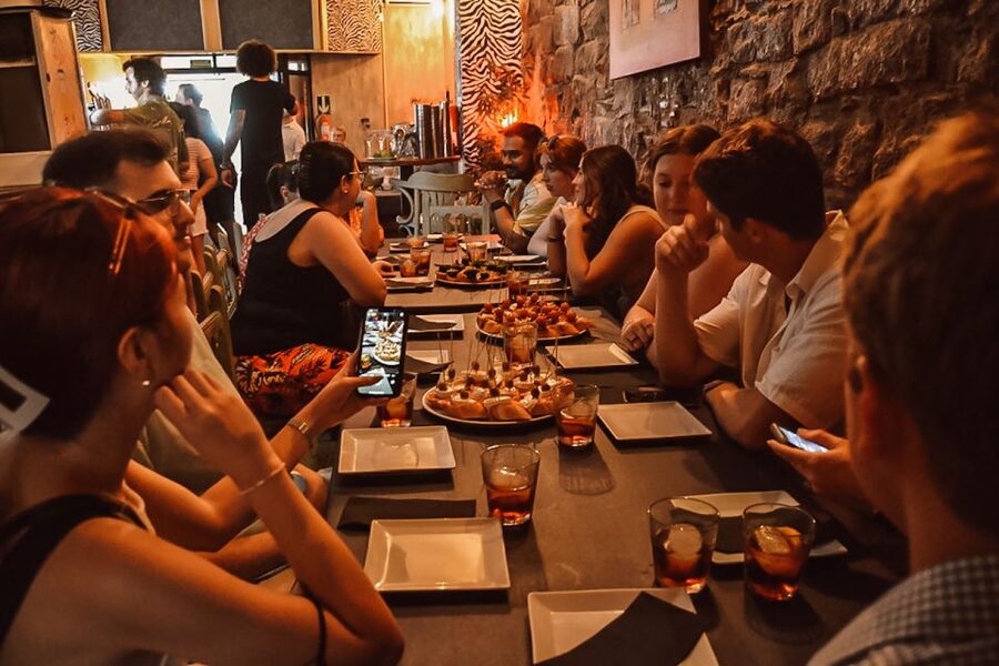 Barcelona: Tapas Walking Tour with Food, Wine, and History - A social night with a maximum of 16 people
