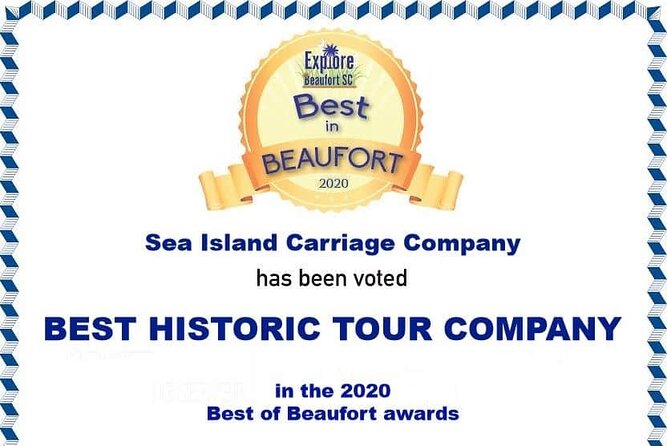 Beaufort’s #1 Horse & Carriage History Tour - The chocolate stop and what it adds
