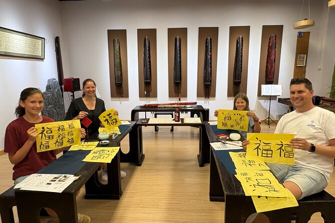 Beijing Culture: Tea Ceremony, Heritage Instrument & Calligraphy - Traditional clothing and the private venue