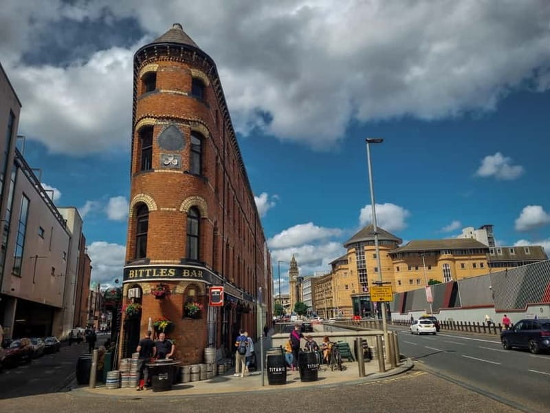 Belfast Walking Tour with a Local – History & Craic - Passing Titanic Belfast without entering