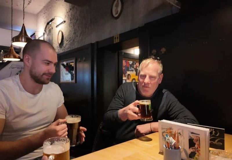 Berlin Beers & Battlefields Tour: War History & German Beer - The final beer stop and the bunker break-out