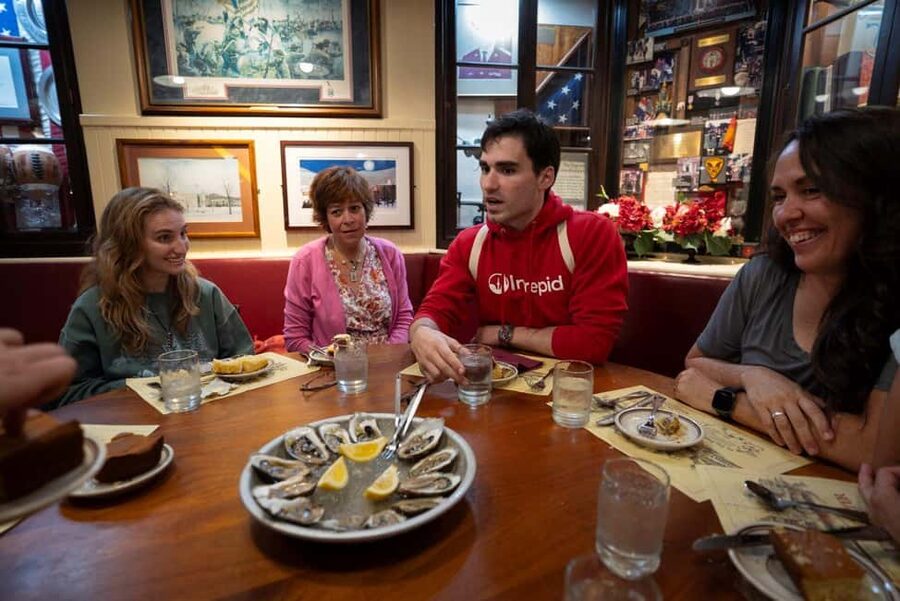 Boston: Guided Seafood Tasting and History Tour - The tasting lineup: lobster roll, chowder, and seasonal bites