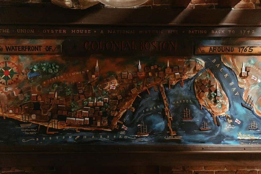 Boston: Ultimate Historic Food & Drink Tour - Union Oyster House and the famous JFK booth