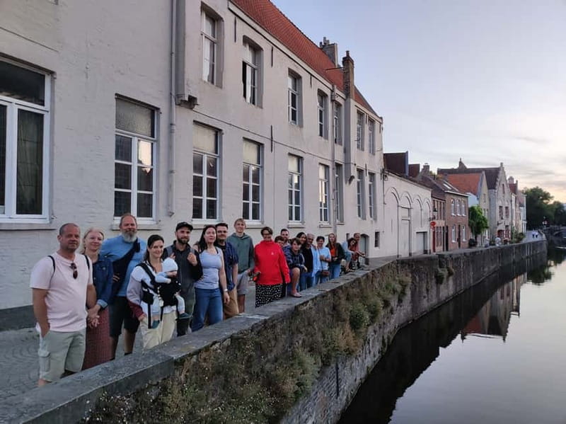Bruges: Nightly Tales and Untold History Walking Tour - Kraanplein, the Frietmuseum, and old commerce