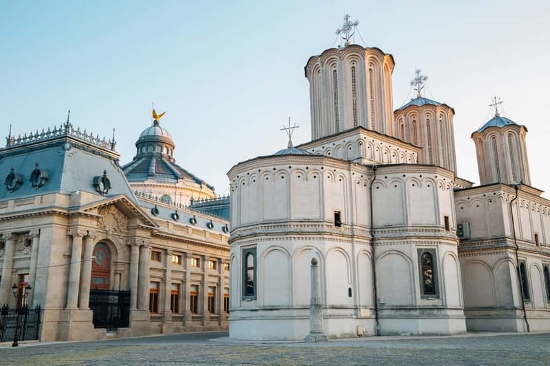 Bucharest: Communism and History Guided City Walking Tour - Antim Monastery and the buildings that survived