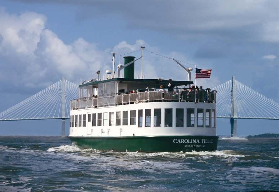 Charleston: Daytime or Sunset Historic Harbor Cruise - The Ravenel Bridge and the Return Across the Harbor
