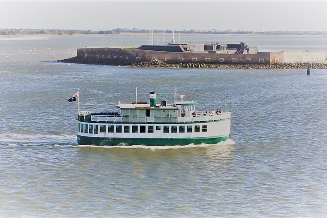 Charleston Harbor History Day-Time or Sunset Boat Cruise - USS Yorktown and Charleston’s military harbor