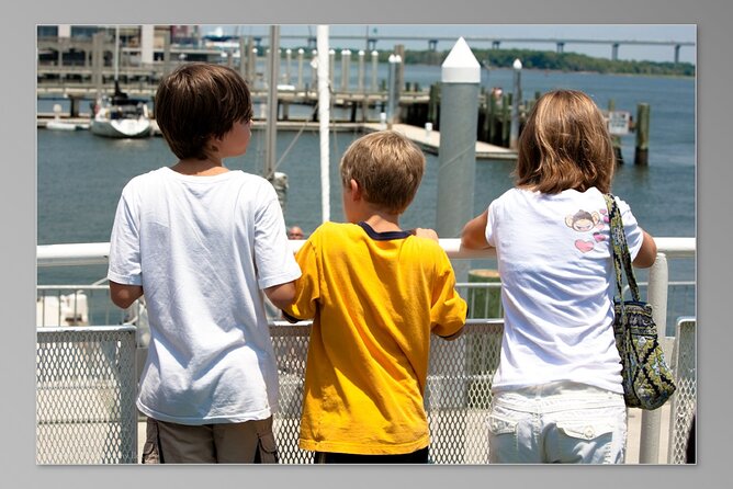 Charleston Harbor History Day-Time or Sunset Boat Cruise - Dolphins, pelicans, and Waterfront Park
