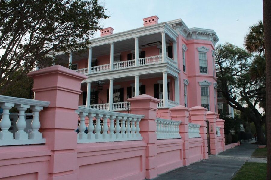 Charleston: Historic City Highlights Guided Bus Tour - Rainbow Row and the historic homes