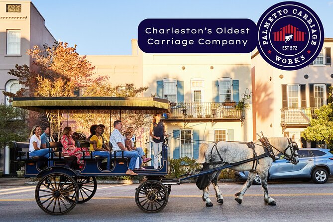 Charleston Horse-Drawn Carriage Tour: Explore Historic Charleston - Timing and value at $49.95 per person