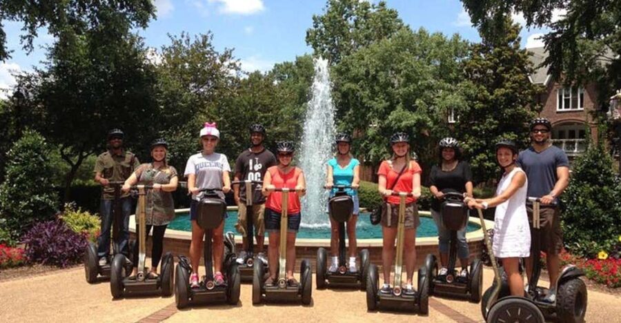 Charlotte: Historic Uptown 90-Minute Segway Tour - Levine Cultural Park and the newer Uptown