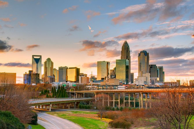 Charlotte's Premier Historical City Tour on Eco- Friendly Cart - Spectrum Center and Charlotte’s sports identity