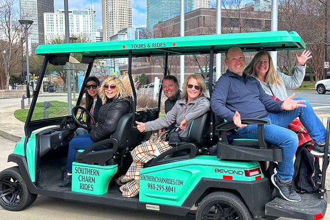 Charlotte's Ultimate Southern Charm Historical City Cart Tour - The golf cart ride and weather plan