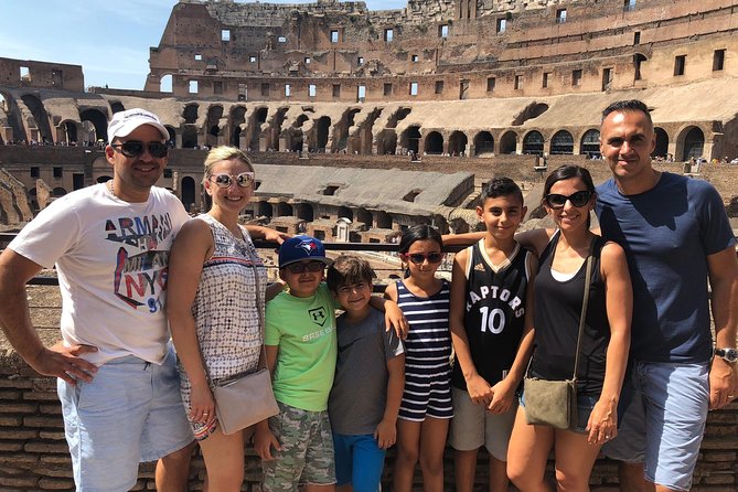 Colosseum Forum Ancient Rome Small Group Tour for Kids Families - Key points to know before booking