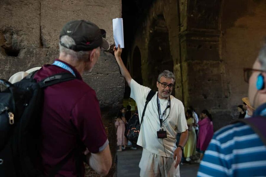 Colosseum Special Access Tour, with Ancient Temples & Tombs - Entering through the Gladiators’ Gate