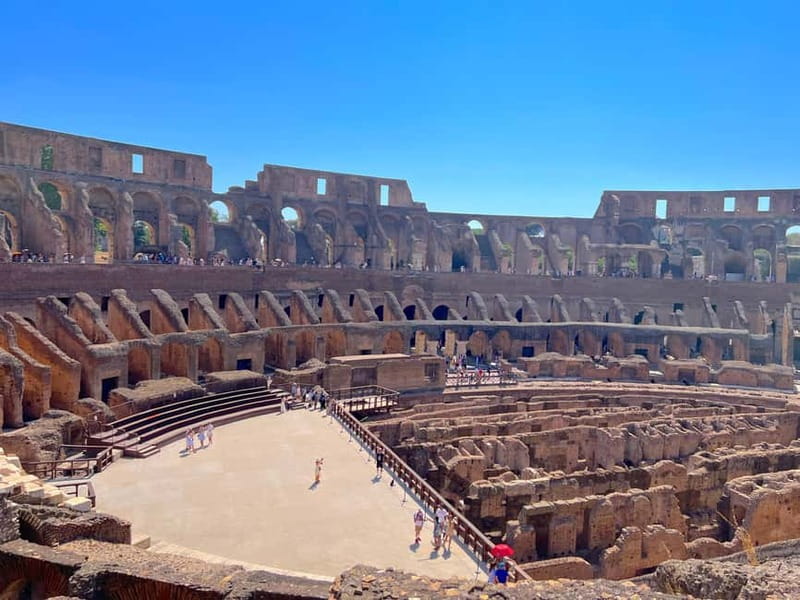Colosseum Underground All-Access Experience w/ Ancient Rome - First and Second Levels for the Big Picture