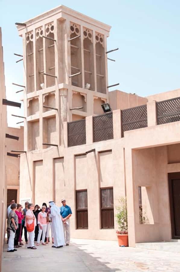 Dubai: Al Fahidi Historical District Heritage Tour - Reading the windtower homes in Al Bastakiya