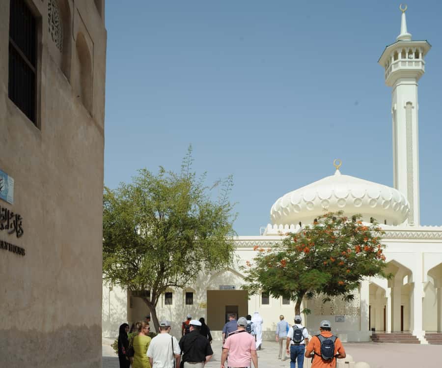 Dubai: Al Fahidi Historical District Heritage Tour - Inside the Ruler’s Court Mosque