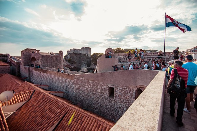Dubrovnik: Ancient City Walls & Wars Walking Tour - Minceta Tower, Fort Revelin, and the view to Lovrijenac